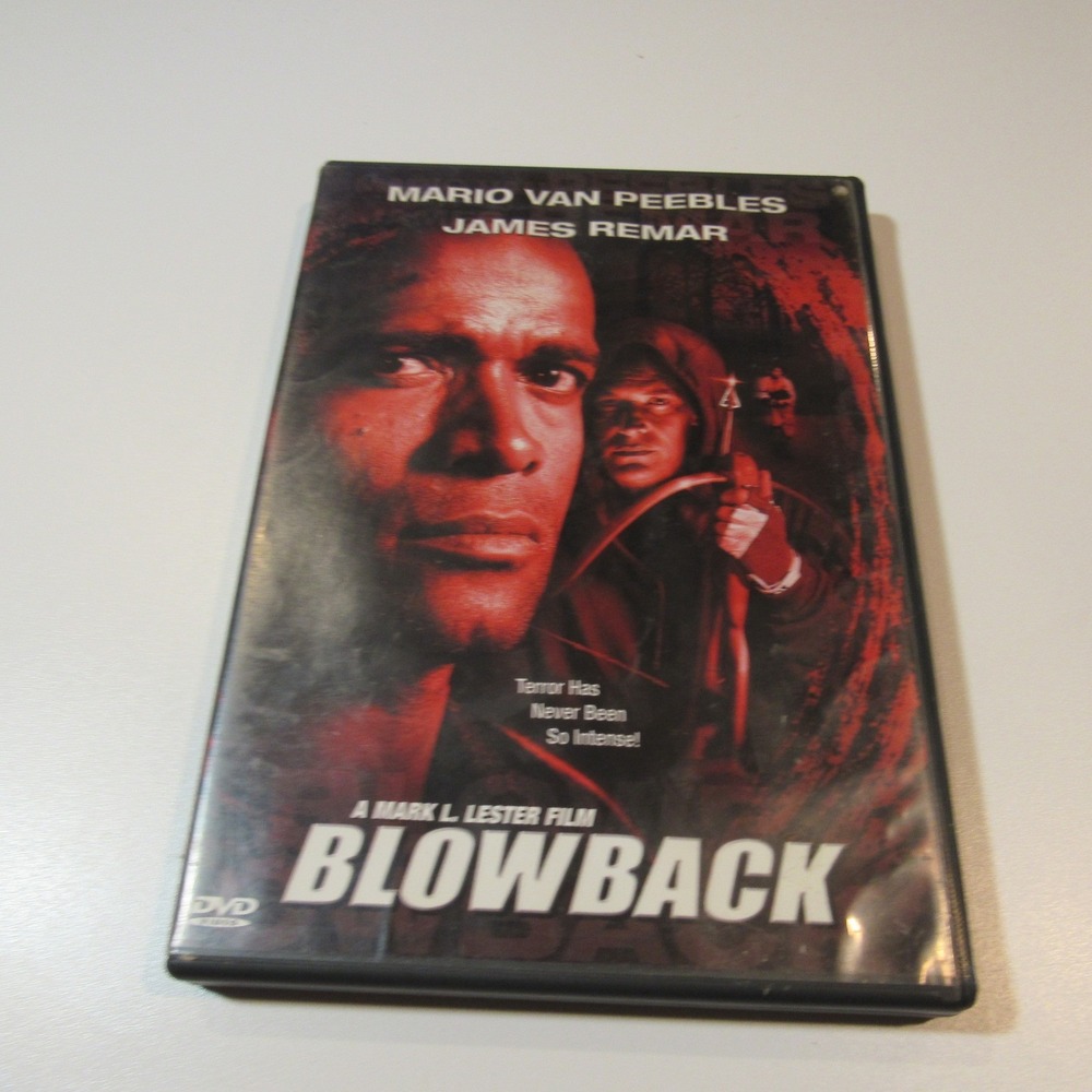 Blowback DVD Mario Van Peebles James Remar Crime‎ Thriller Movie